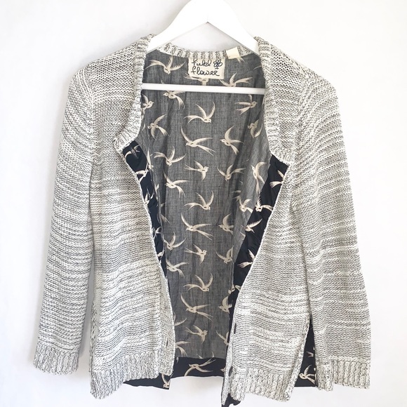 Anthropologie Shirting Cardigan by Field & Flower - Picture 5 of 8